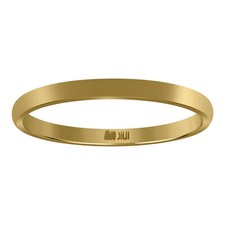 10K Gelbgold Unisex Massiv