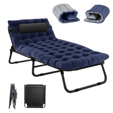 Folding Outdoor Chaise Lounge