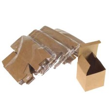 50 Schachteln natur Karton Box