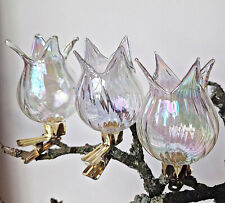 ❀ 3x Kleine Blumenvase m