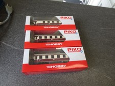 3x Piko 57633 H0 Personenwagen