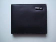 Neuer Herren Geldbörse, echt leder im Querformat , Farbe schwarz