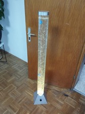 LED Wasserlampen Fischsäule, Sprudelsäule mit Deko Fischen und Farbwechsel bunt