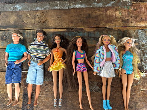 Barbie ken puppen konvolut 6 - &,