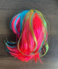 Perücke, Bob-Perücke, bunt