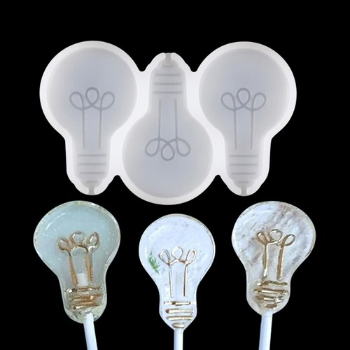 Light bulb lollipop molds - lollipop,