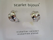 OHRSTECKER SILBERFARBEN