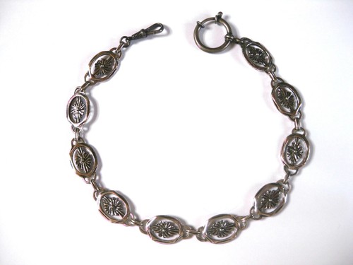 Antike uhrenkette silber - antike, 835