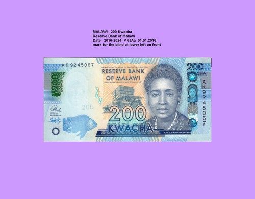Malawi 200 kwacha - , p