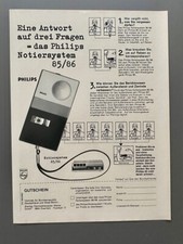 Philips Notiersystem 85 / 86 Siemag Eiserfeld 1968 Vintage Ad Werbung Reklame