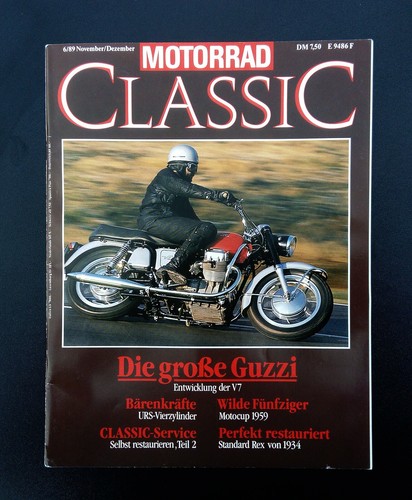 Motorrad classic 1989 moto - motorrad,