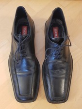 eleganter Leder Schnürschuh von Hamlet, Gr. 42 Made in Italy