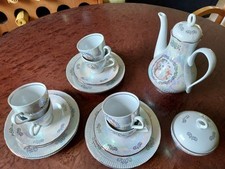 Graf v. Henneberg(später Kahla) alte Serie " Nympfen" Kaffeeservice" 20 Teile