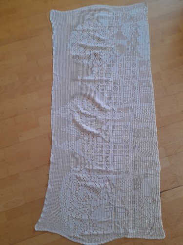 Häkelvorhang 150x65 - , cm