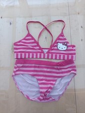 H&M Hello Kitty Bikini 158 164 rosa gestreift 