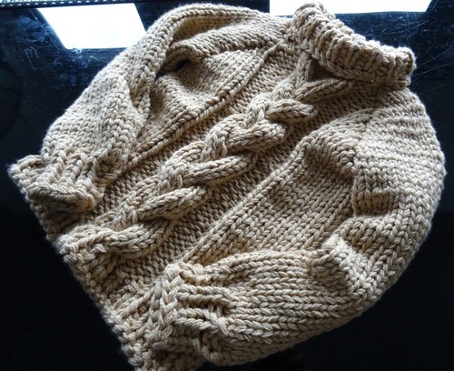 Grobstrick pullover m - grobstrick, gr.