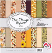 Duo-Design-Papiere 20 Blatt