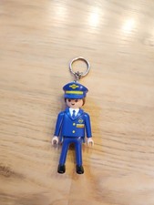 Playmobil Anhänger Schlüsselanhänger Pilot Aero Line