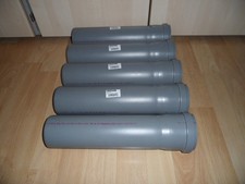 5 Stück Kunststoff Wasserrohr DN 75X1,9 ca. 32 cm lang DIN 4102-B1 von Marley