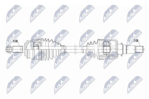 Nty antriebswelle npw 067 - nty, npw-su-067
