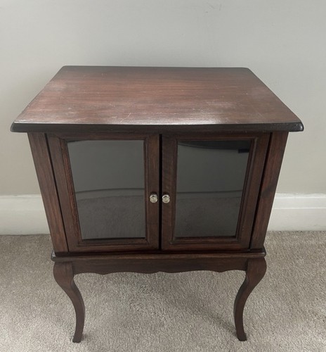 Vintage vitrine mahagoni - -,