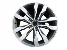1x Alufelge 19 Zoll 8.0" 5x112 47ET Glanz Grau 2GA601025 Mg T-Roc Rim Wheel