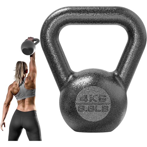 Kettlebell gusseisen 4kg - kettlebell, 8kg