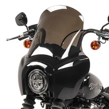 Lampenmaske MG5 für Harley Softail Street Bob 18-22 rauchgrau gebraucht