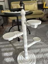 Etagere Blumenständer Holzständer Vintage Gedrechselt