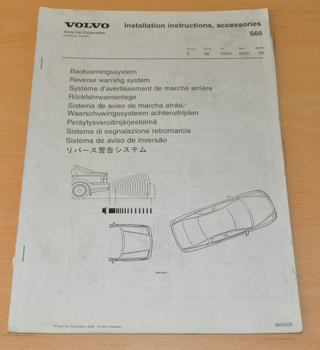 Volvo s60 rückfahrwarnanlage - s60,