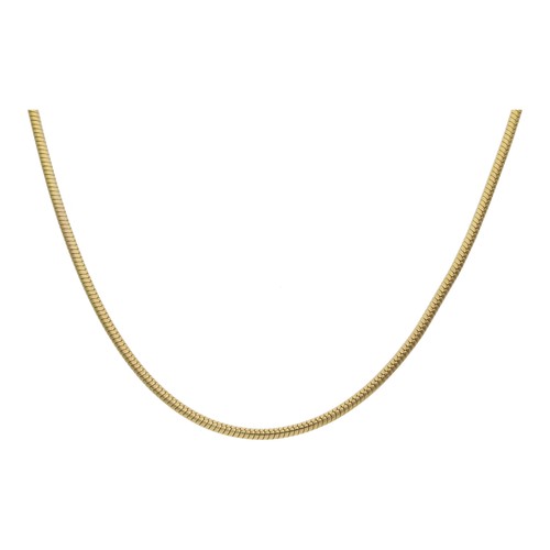Schlangenkette gold 333 fbm - schlangenkette,
