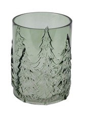 Großes Windlicht aus grünem