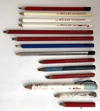 Zimmermannsbleistifte Konvolut Handwerkerbleistifte Carpenters Pencils Lot