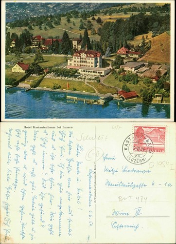 Ansichtskarte luzern lucerna - ansichtskarte,