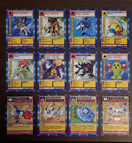 Digimon karten von 1999 - 1999,