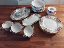 Essservice Queen Anne Sommer Rose