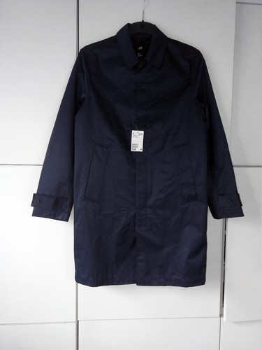 Trenchcoat marineblau - h&m,