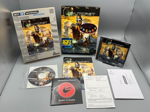 Spiel outcast - pc-spiel, (retrogame)