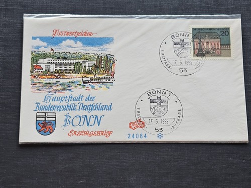 1965 bund fdc erstagsbrief - bund,