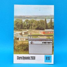 Stern Dynamic 2030 Koffersuper 1976 | Prospekt Werbung DEWAG Radio  DDR R117 Z