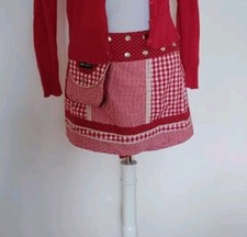 Moshiki Rock, Einheitsgröße,rot/weiss,Top Zustand