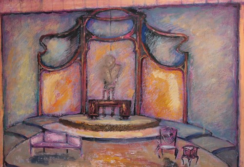 Vintage gouache - vintage, /