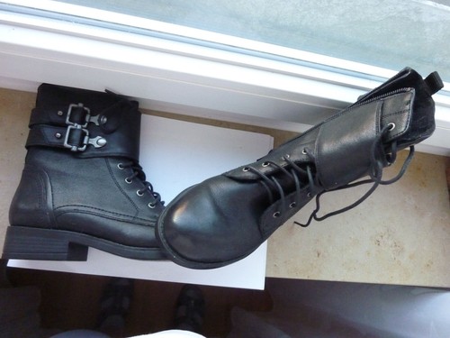 Neu spm stiefel schwarz - stiefel, 37