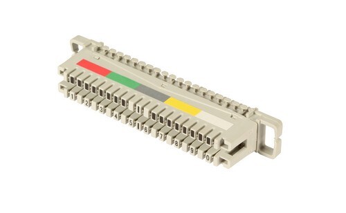Lsa anschlussleiste zu - lsa,