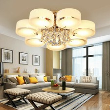 Led kristall deckenlampe - led,