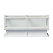 Puppenhaus Weiß Holz Doppel