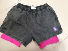 VINTAGE NIKE ANDRE AGASSI CHALLENGE COURT L SHORTS HOT LAVA 1991 HOSE HONG HONG