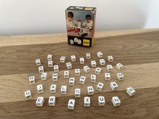 LEGO 234 Buchstaben Bausteine Schachtel Mursten 50er Jahre BOX Vintage OVP