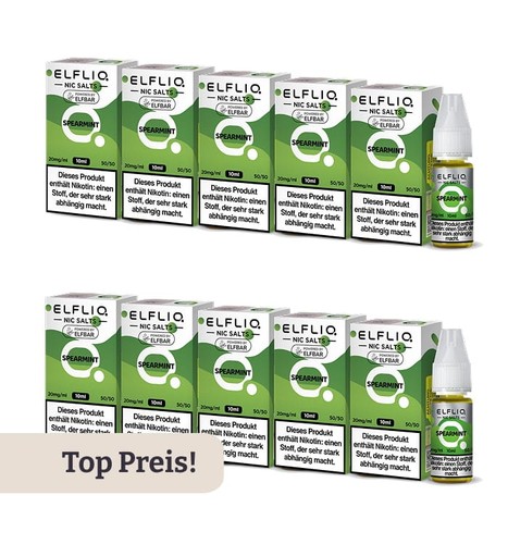 10er pack liquid nikotinsalz - e-liquid,