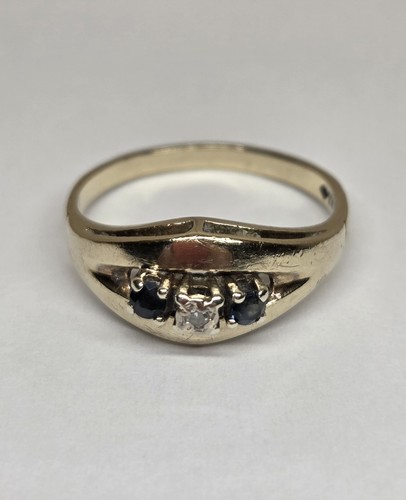 Damenring 333er gelbgold mit - damenring,